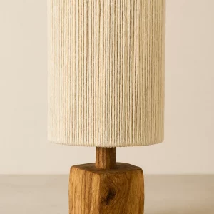 Olé & Co Katoendraad lampenkap in de kleur naturel